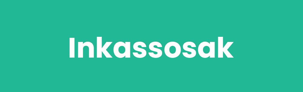 Inkassosak - Inkasso Ordbok